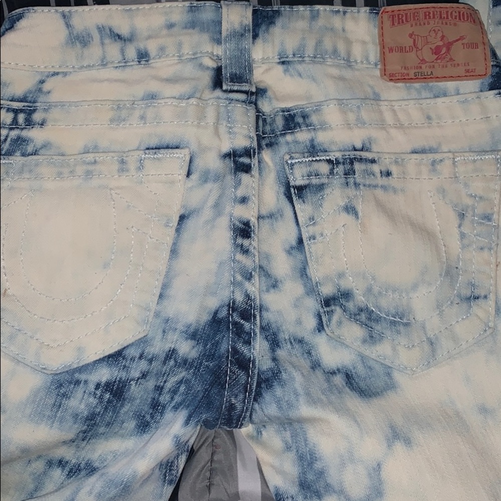 Tye dye true religion jeans